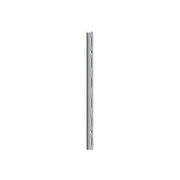 Cremagliera binario singolo - 50 cm. - grigio alluminio