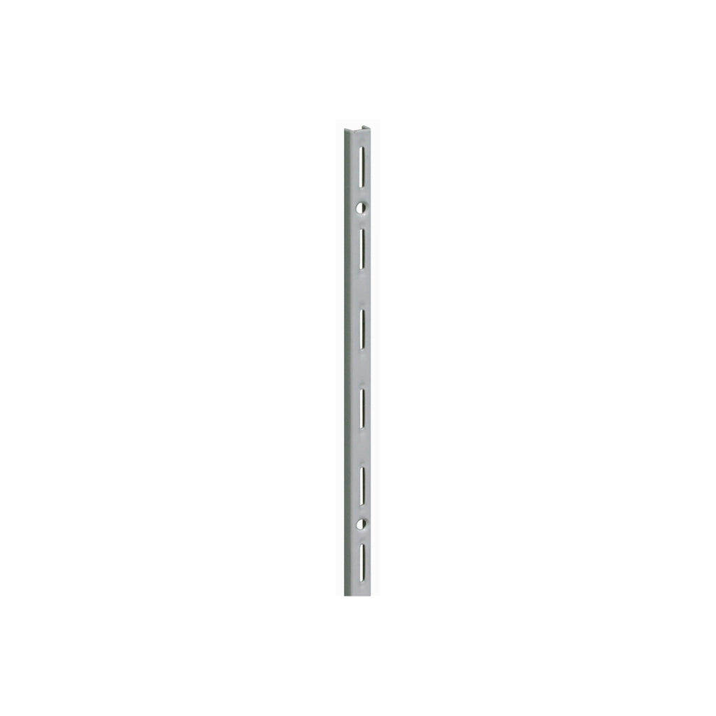 Cremagliera binario singolo - 50 cm. - grigio alluminio