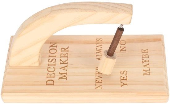 Strumento di Decisione Magnetico - Slinga Creativa - Installazione Facile - Risposte: Sì/No/Forse - Adatto per Persone Incerte - Aiuta a Prendere Decisioni Rapide - Aiuto alla Scelta