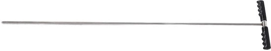 Attrezio per foratura del terreno con manico T - punta penetrante - regolabile - 81-122 cm - molteplici applicazioni - foro per il terreno