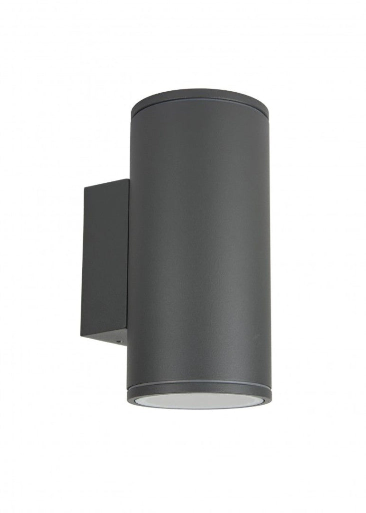 Applique esterna su/giù 2xGU10 grigio scuro IP54 SU-MA