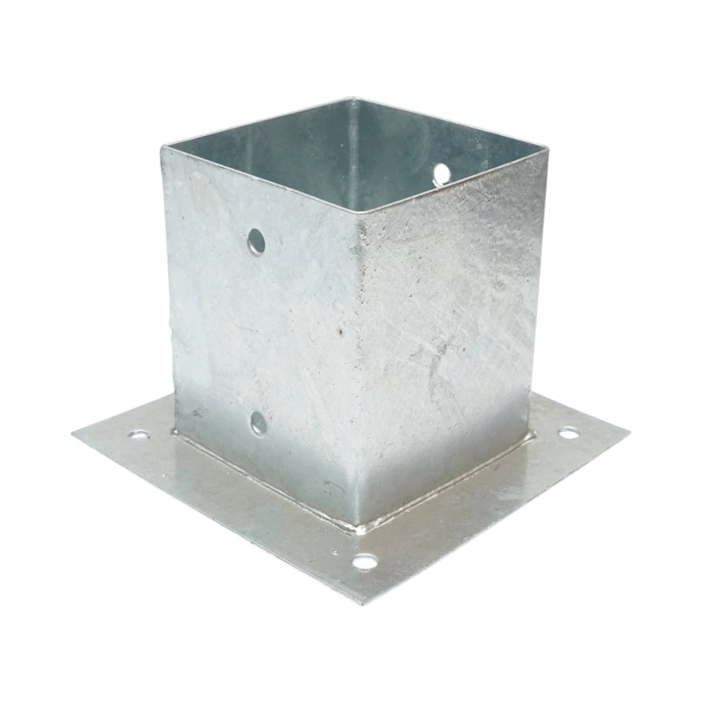 Supporto per palo quadrato applicato 121 × 121 × 150 mm