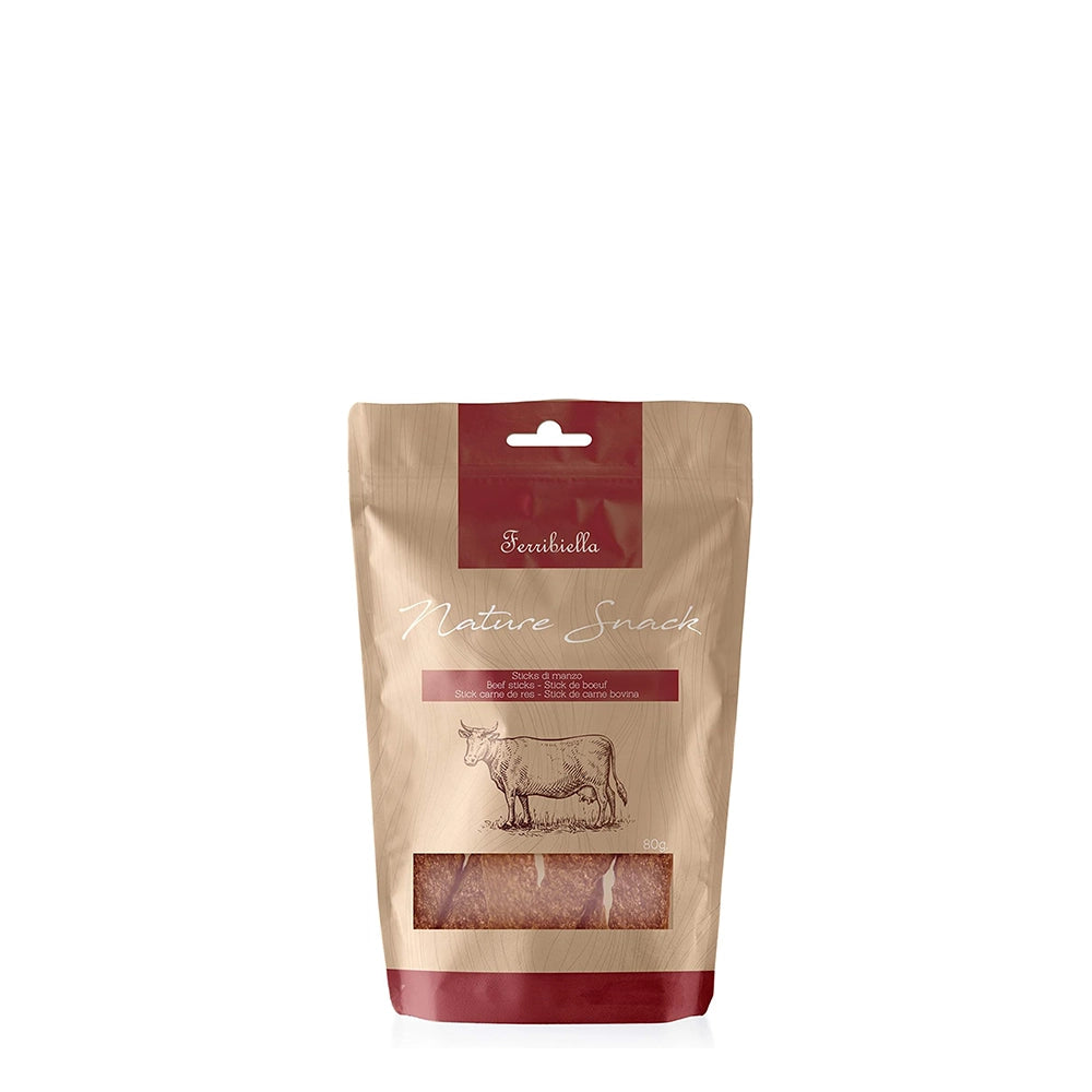 Nature Snack Ferribiella Stick di Manzo - 15 Buste