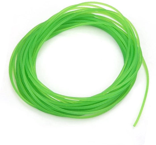 Rim di Transmisssione con Alta Impatto - Cinghia in PU - Cinghia Circolare - Transmisssione di Accoppiamento - Resistentente ai Solleticolli - Resistente ai Shock - 6 mm x 10 m - Cinghia di Accoppiamento