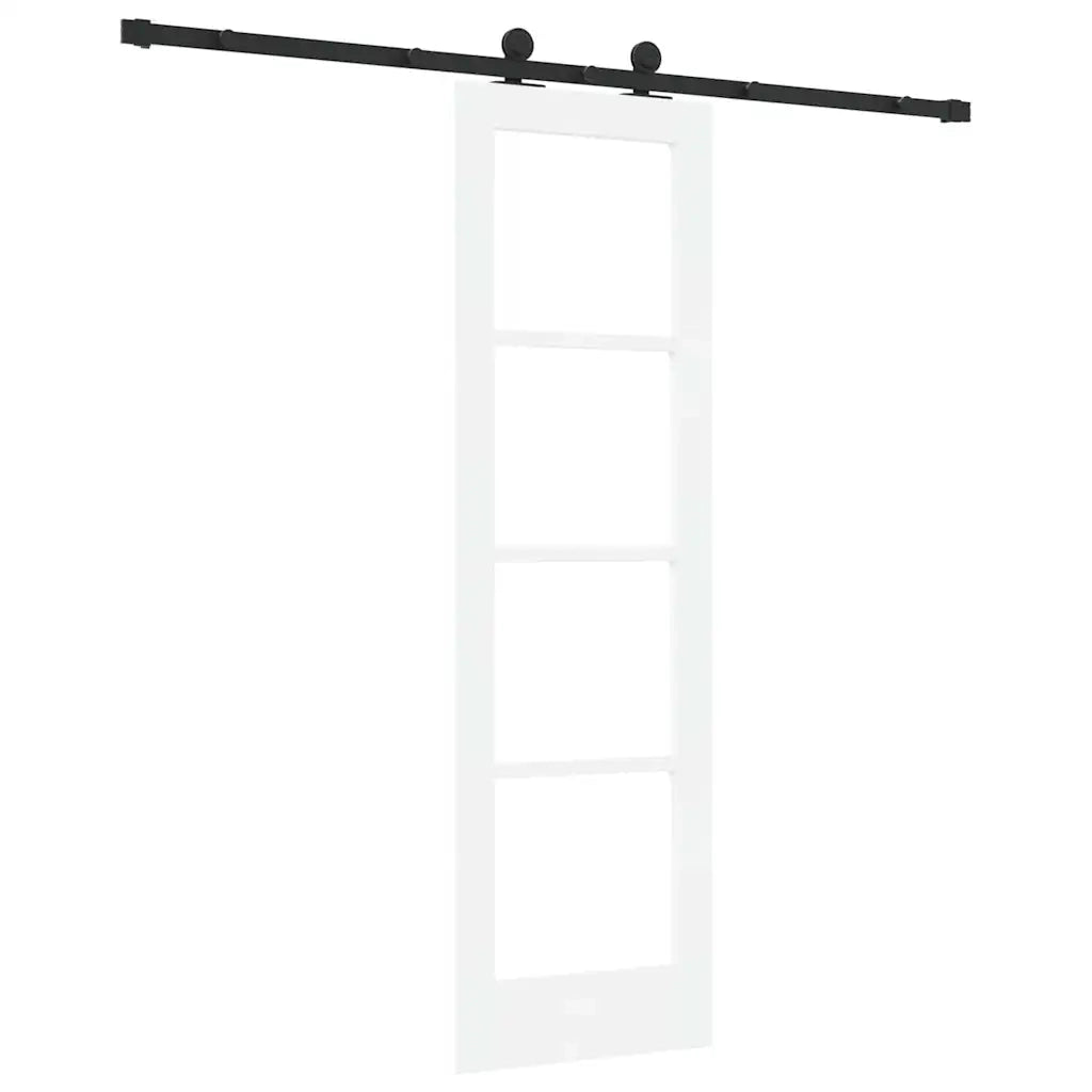 Porta scorrevole ORKDAL Bianco e Nero 61 x 198,5 cm 3332014