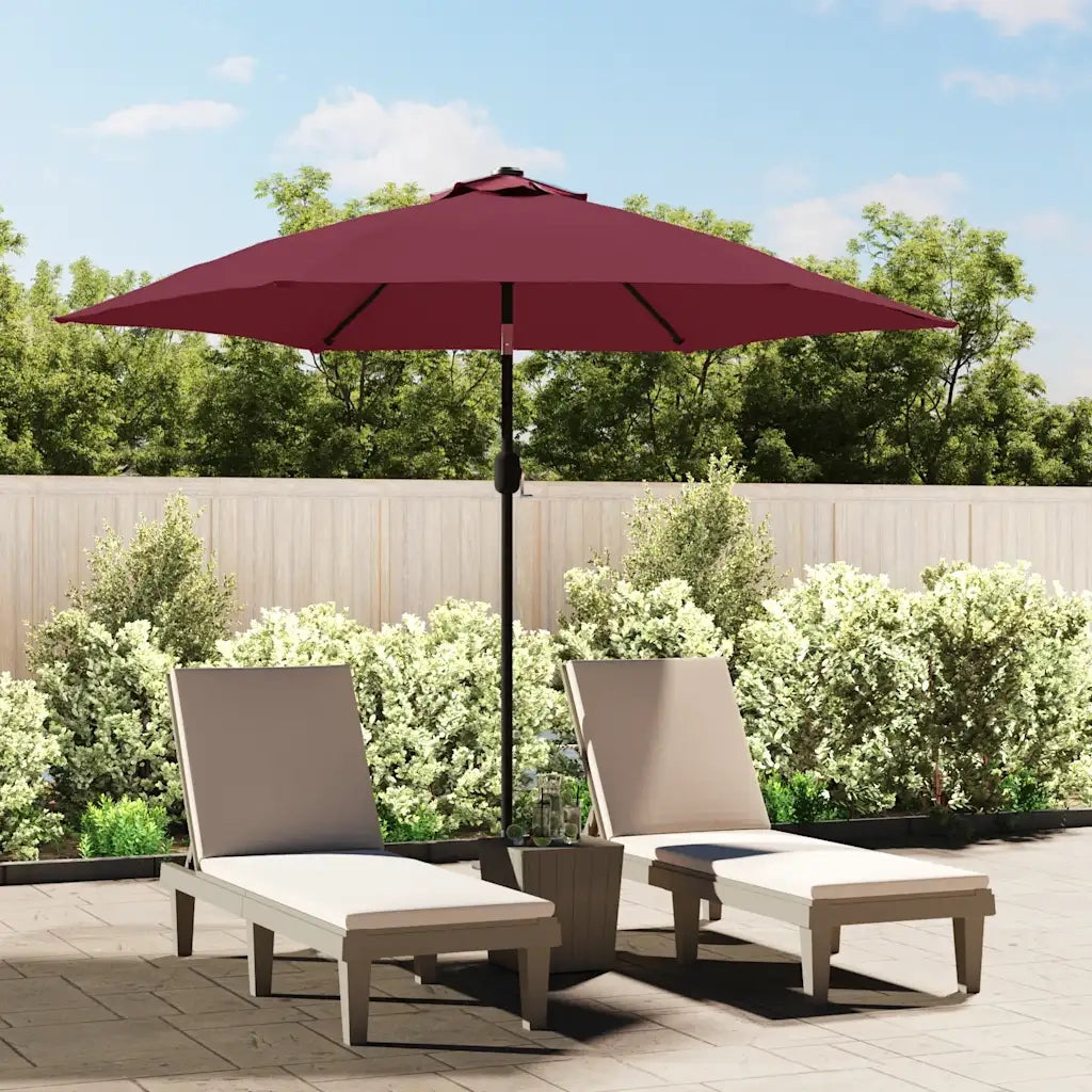Telo di Ricambio per Ombrellone Bordeaux 300 cm 313800