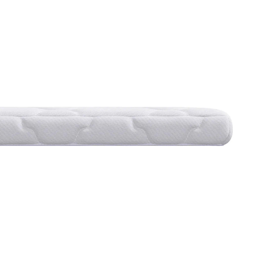 Topper al cocco Bianco 140 x 200 cm Tessuto Jacquard 4106397