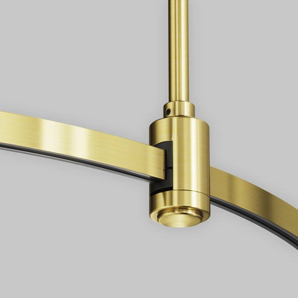 Maytoni Binario Flarity LED integrato ottone alluminio