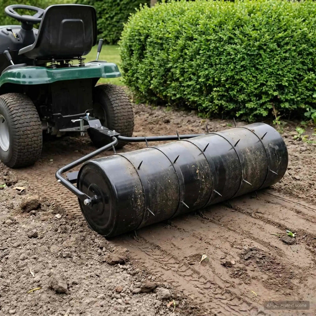 Rullo per prato da giardino con morsetti per aeratori Acciaio 3422170