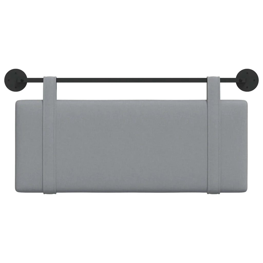 Testiera sospesa Grigio chiaro Tessuto 42031376