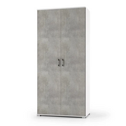 Armadio alto in kit cemento 36x70x180 cm