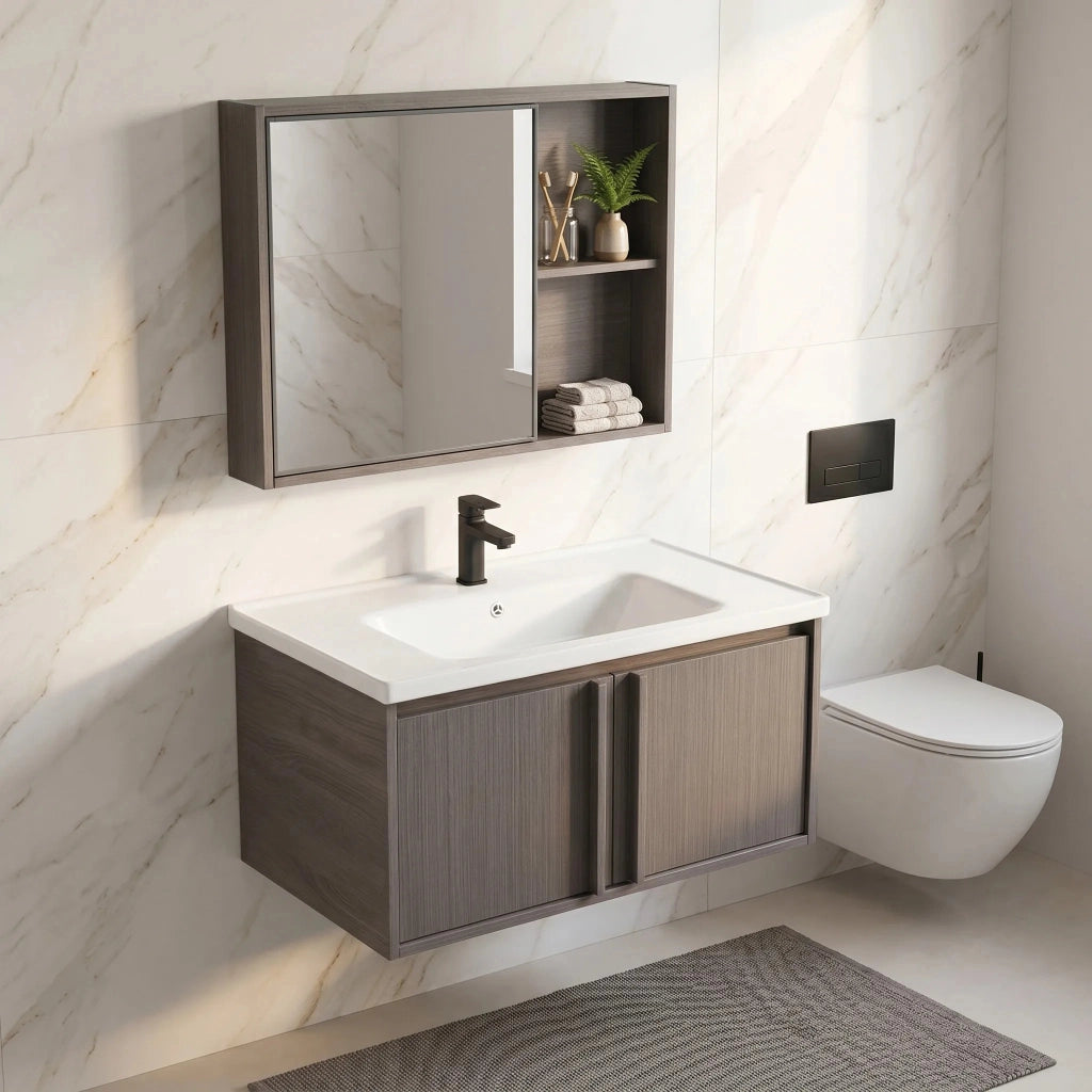 Set Di Mobili Da Bagno Con Lavabo Gama T25023 Kjm 80cm
