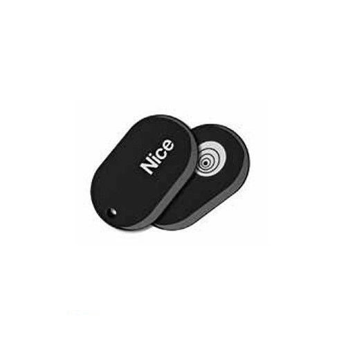 10PZ BADGE A TRANSPONDER RIPROGRAMMABILE TRAMITE PALMARE MOU NICE HSB1
