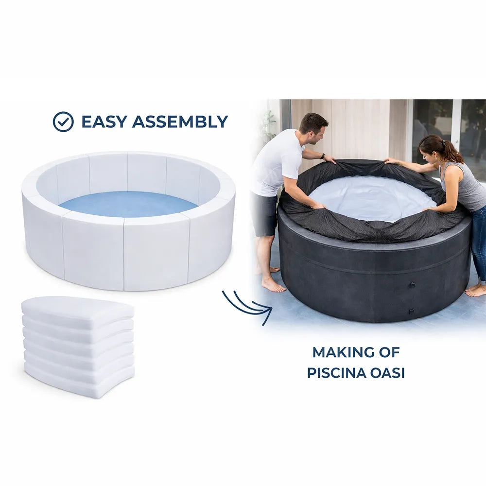 Piscina Idromassaggio OASI + Set Mobili