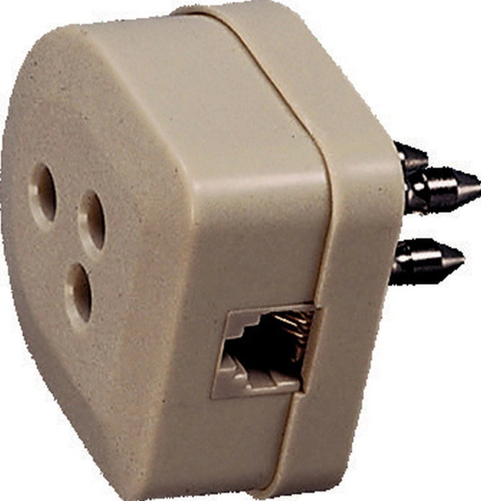 10pz fme art.22.170 spina + presa plug 6-4c x telefono cod:ferx.5763