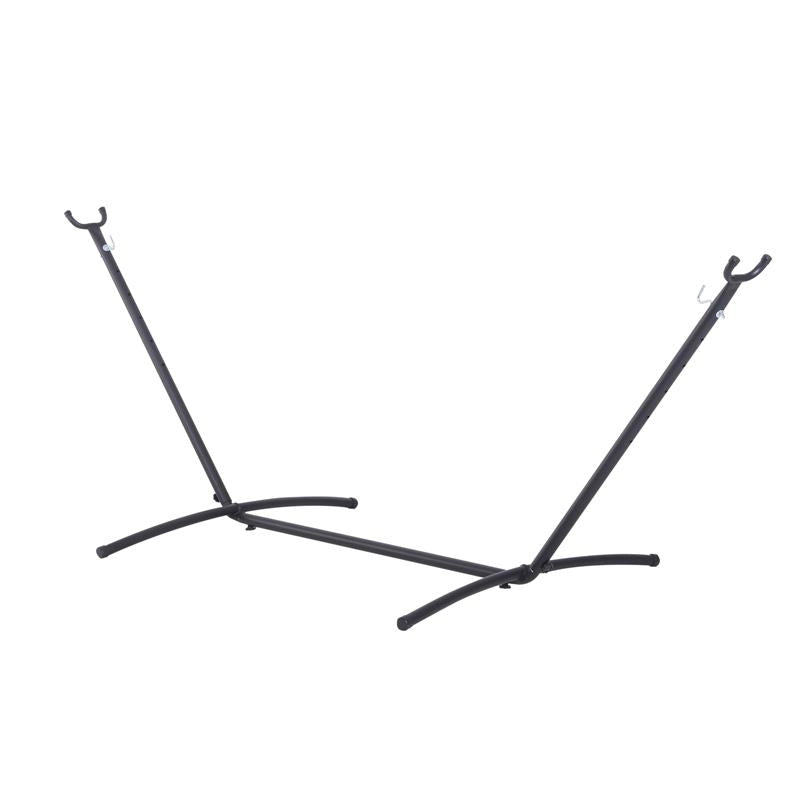 SUPPORTO STRUTTURA PORTANTE PER AMACA MAX 150 KG 280 X 120 X 110 CM NERO