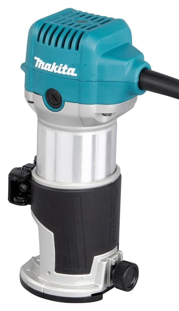 Makita RT0702CX2J Fresatrice Multifunzione 710 W 10000 34000 rpm Velocita' Variabile Avvio Progressivo colore Nero