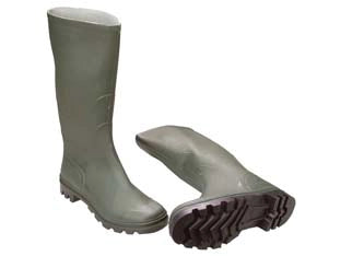 STIVALI IN PVC A GINOCCHIO- - n°37 - 1 paio
