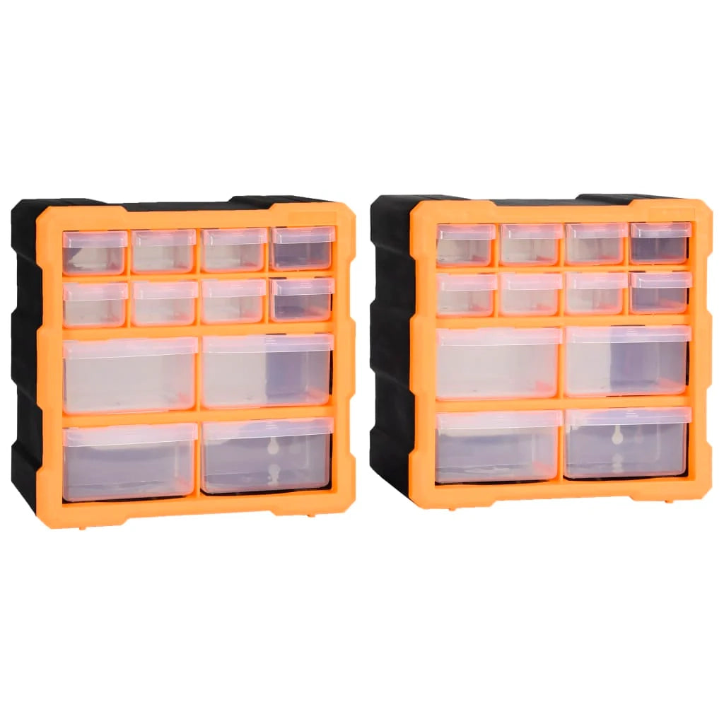 Organizzatori multi-cassetti con 12 cassetti 2 pezzi 26,5 cm 02_0003265