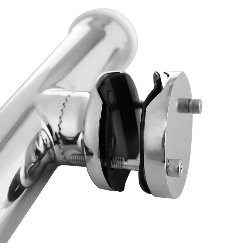 PORTACANNA INOX ORIENTABILE SWIVELING STAINLESS STEEL ROD HOLDER