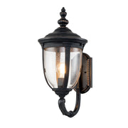 Applique esterna Cleveland Elstead E27 60W bronzo IP44