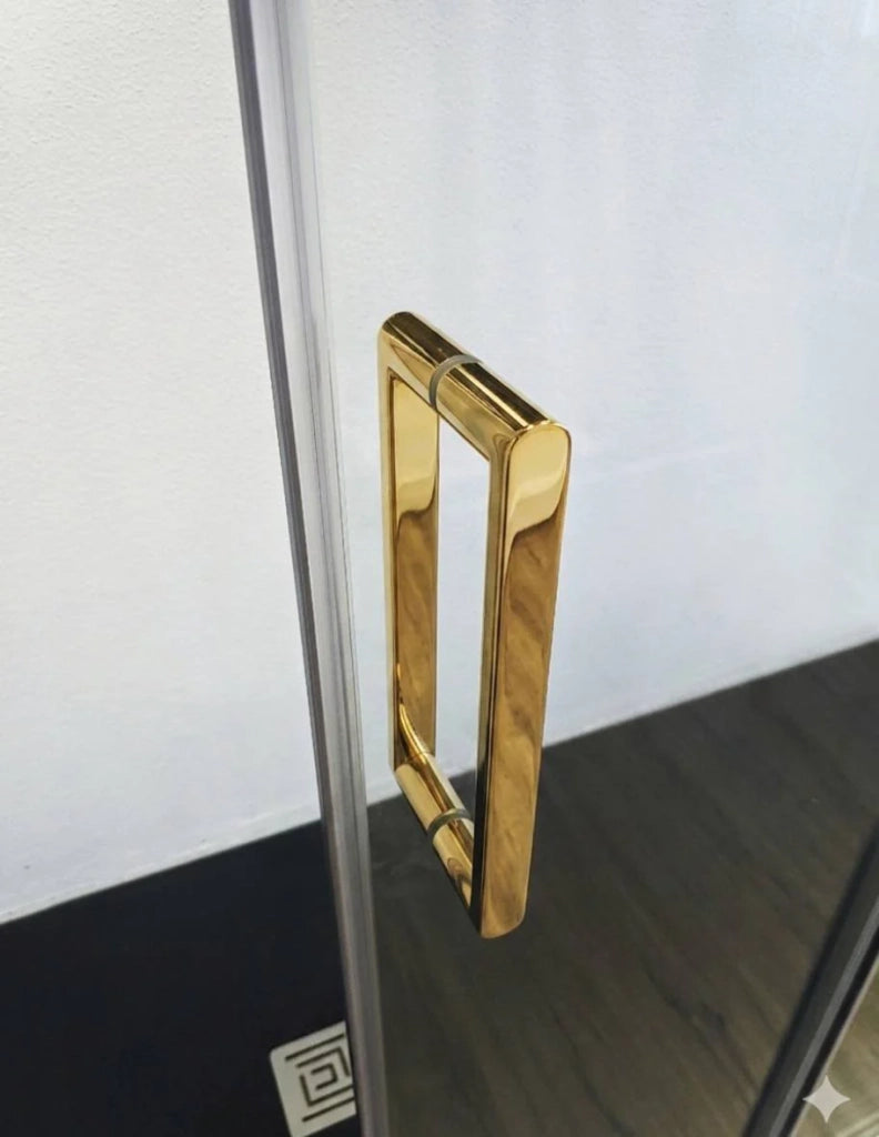 Box doccia ingresso angolare 2+2 CIRENE (KENNA) 120x100 cm Oro