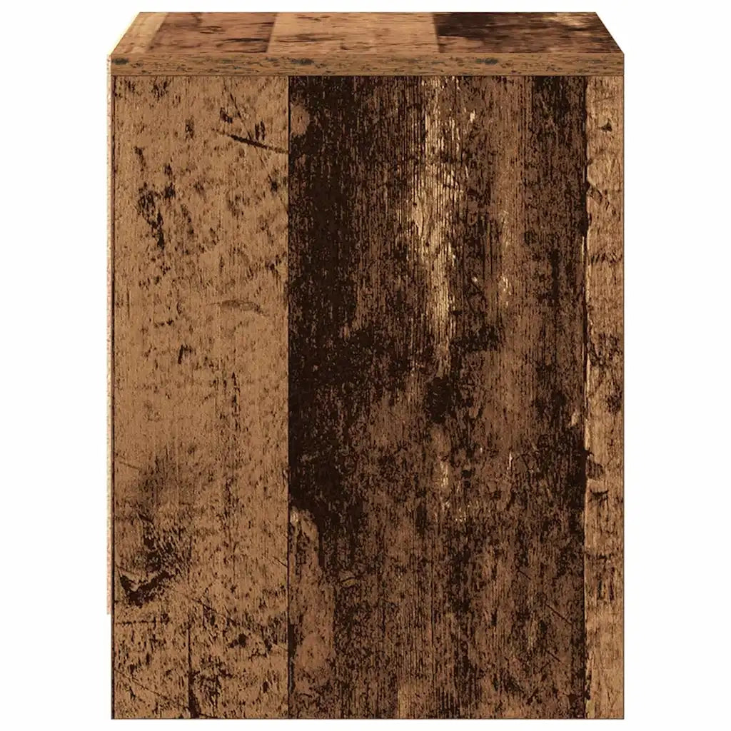 Set di 2 Comodini | Armadio da Notte | Mobiletto da notte Legno vecchio 45 x 34 x 44,5 cm