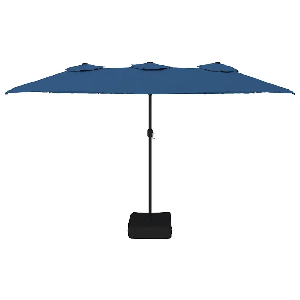 Ombrello | Parasolne a Doppia Testa Azzurro 449x265 cm