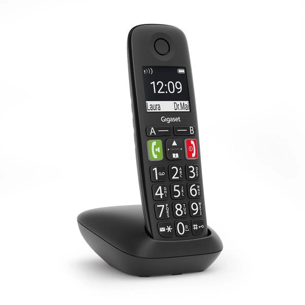 Gigaset wireless landine phone e290 black (s30852-h2901-d201) - 4250366864297