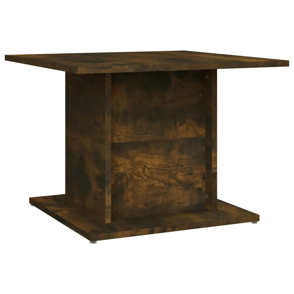 Tavolino salotto | Tavolino da caff¨¨ | Tavolino da Soggiorno Rovere Fumo 55,5x55,5x40cm Legno Multistrato