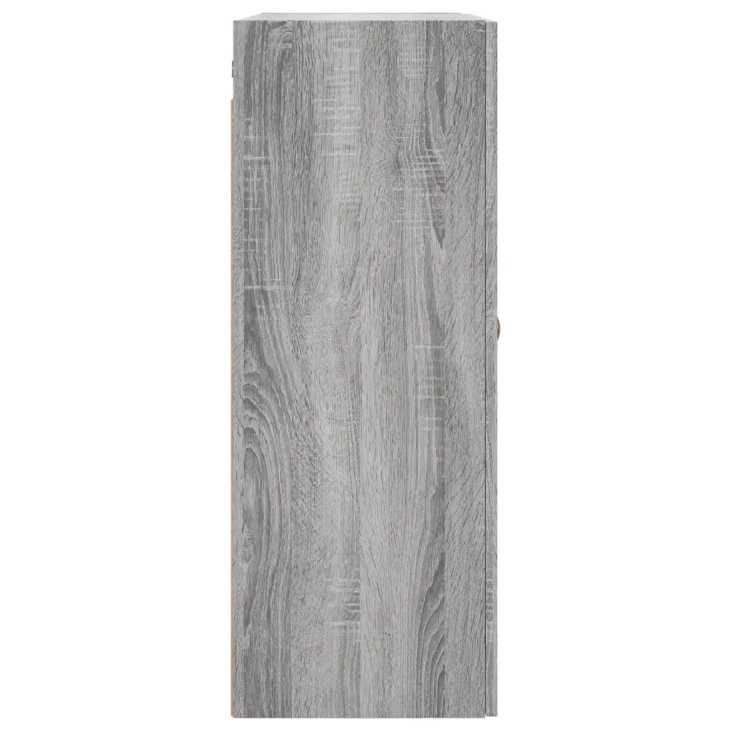Mobile a Parete Grigio Sonoma 69,5x34x90 cm 828402