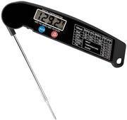 Termometro per carne digitale - Instant Read - Formato compatto - Adatto alla cucina - Ideale per barbecue - Facile da usare