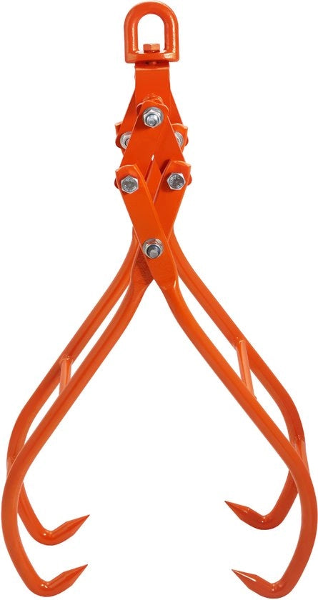 Hiacqua per legno, 91,4 cm lungo, manico di legno con 4 artigli, stantuffo in acciaio rotante per legno, progettazione ad ala d'aquila, carico massimo 1500 kg per trattori, veicoli fuoristrada, camion, gru a viti.