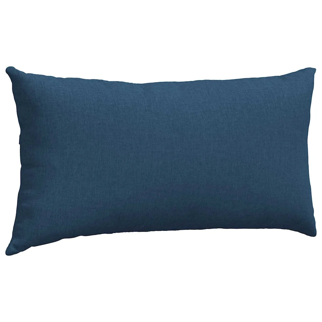 Cuscini da Divano 2 pcs Blu 80 x 40 cm Tessuto 42013704