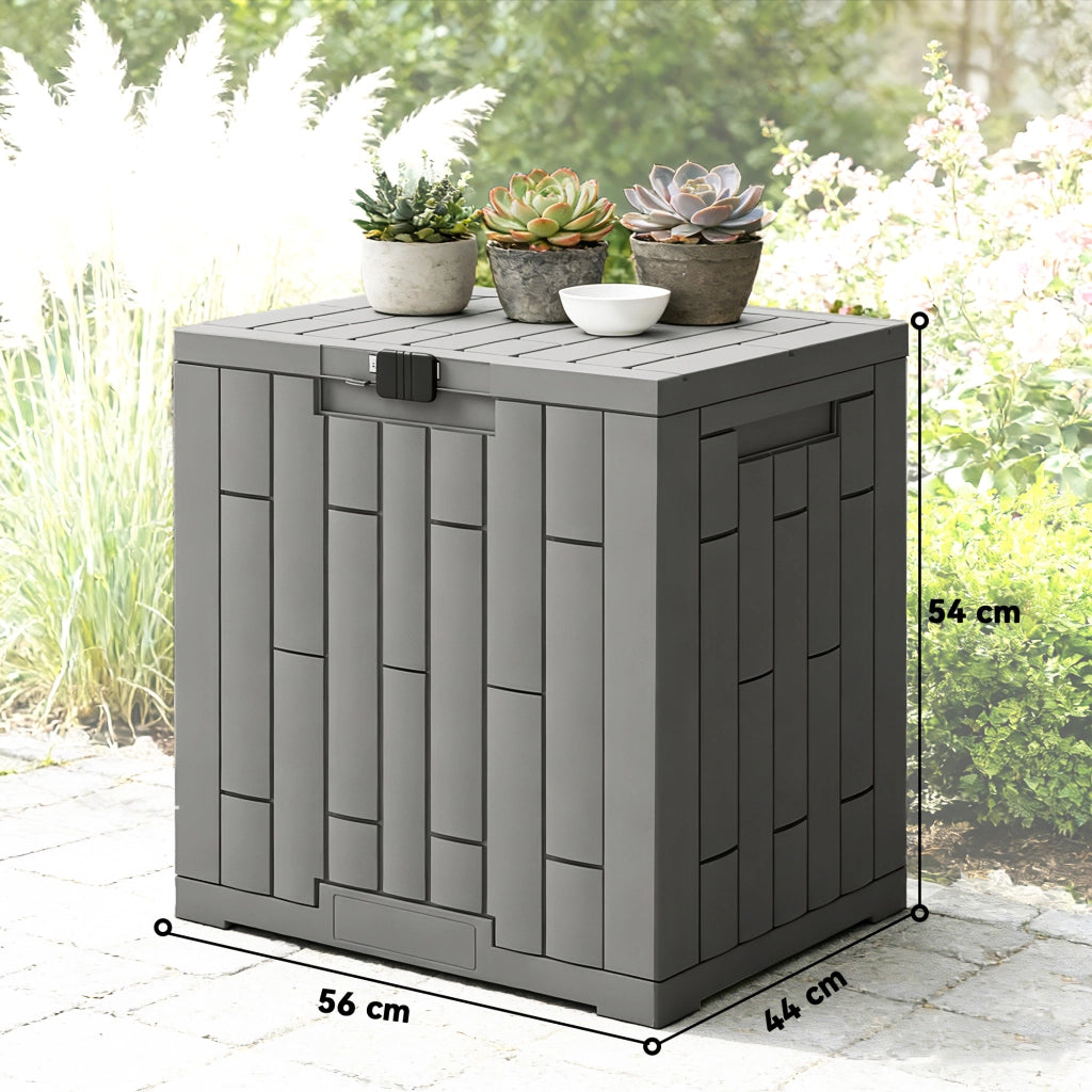 Baule per Esterno 114L ¨C zephmum ¨C Grigio