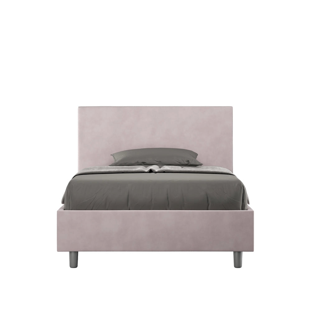 Letto 1 Piazza e Mezzo 120x210 cm con Rete Adele Glicine