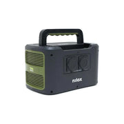 Nilox NXPS500WV1 Stazione di Alimentazione Portatile 614 Wh 500 W Onda Sinusoidale Pura Batteria LiFePO4 8 Kg colore Nero Verde