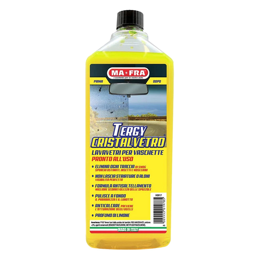 LAVAVETRI LIQUIDO 'TERGY CRISTALVETRO' ml 1000  - MA-FRA
