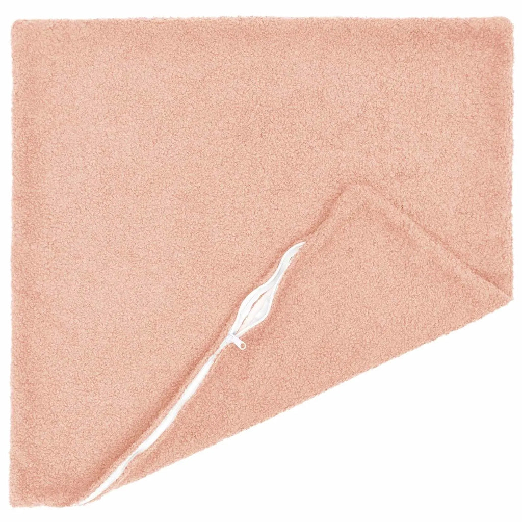 Federa 6 pcs HEERLEN Rosa 55 x 55 cm Bouclé 912314