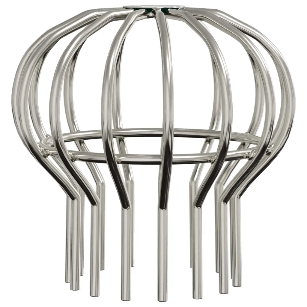 Protezione Foglie per Grondaia 2 pcs Argento 110 mm 42019388