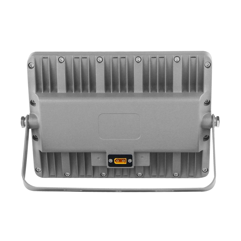 Faro LED solare 100W 1300lm 6000K IP65 con telecomando