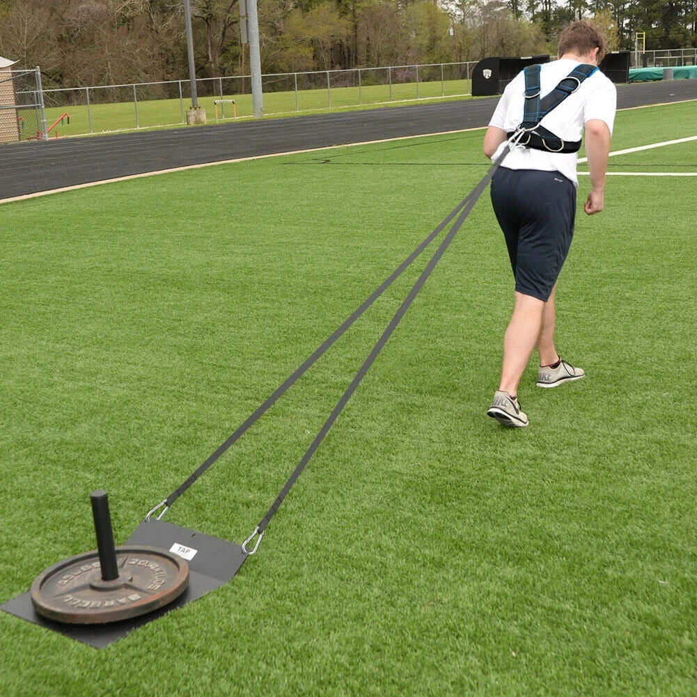 Imbracatura per slitta con tracolla per allenamento muscolare e resistenza