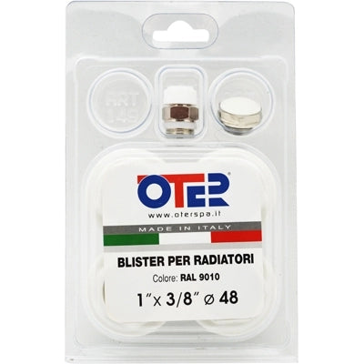 KIT BLISTER PER RADIATORI IN GHISA- FL 48    1 x 3/8- OTER- pezzi 1