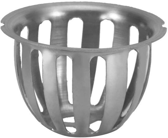 Filtro per vasca da bagno 75 mm - Filtro per scarico - Fermo scarico - Filtro per vasca da bagno - Filtro per vasca da bagno con rete - Filtro per vasca da bagno in acciaio inossidabile, duraturo