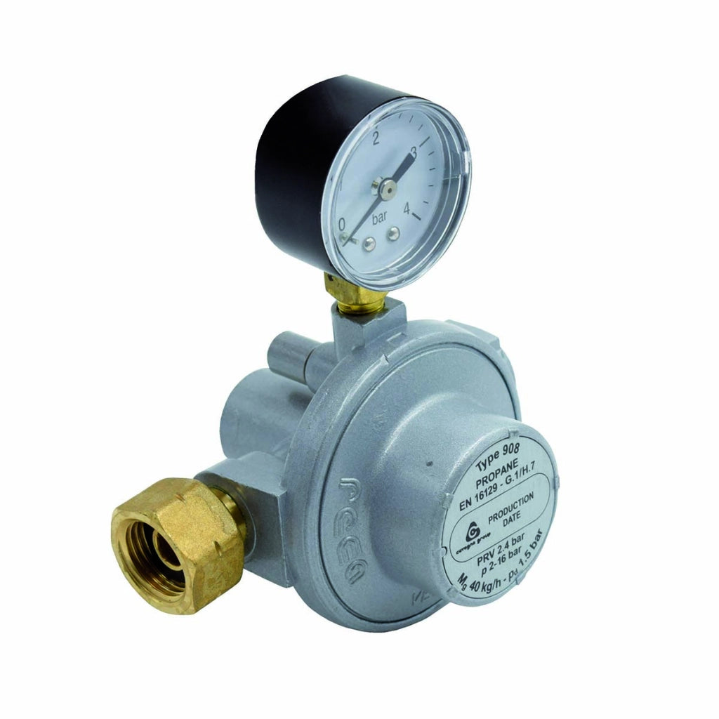 RIDUTTORE GPL / PROPANO ALTA PRESSIONE PRIMO STADIO 40 KG/H- 40 Kg/h- FERRA- pezzi 1