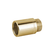 PROLUNGA MF IN OTTONE GIALLO- 1/2 x 40 mm- CAVAL- pezzi 1