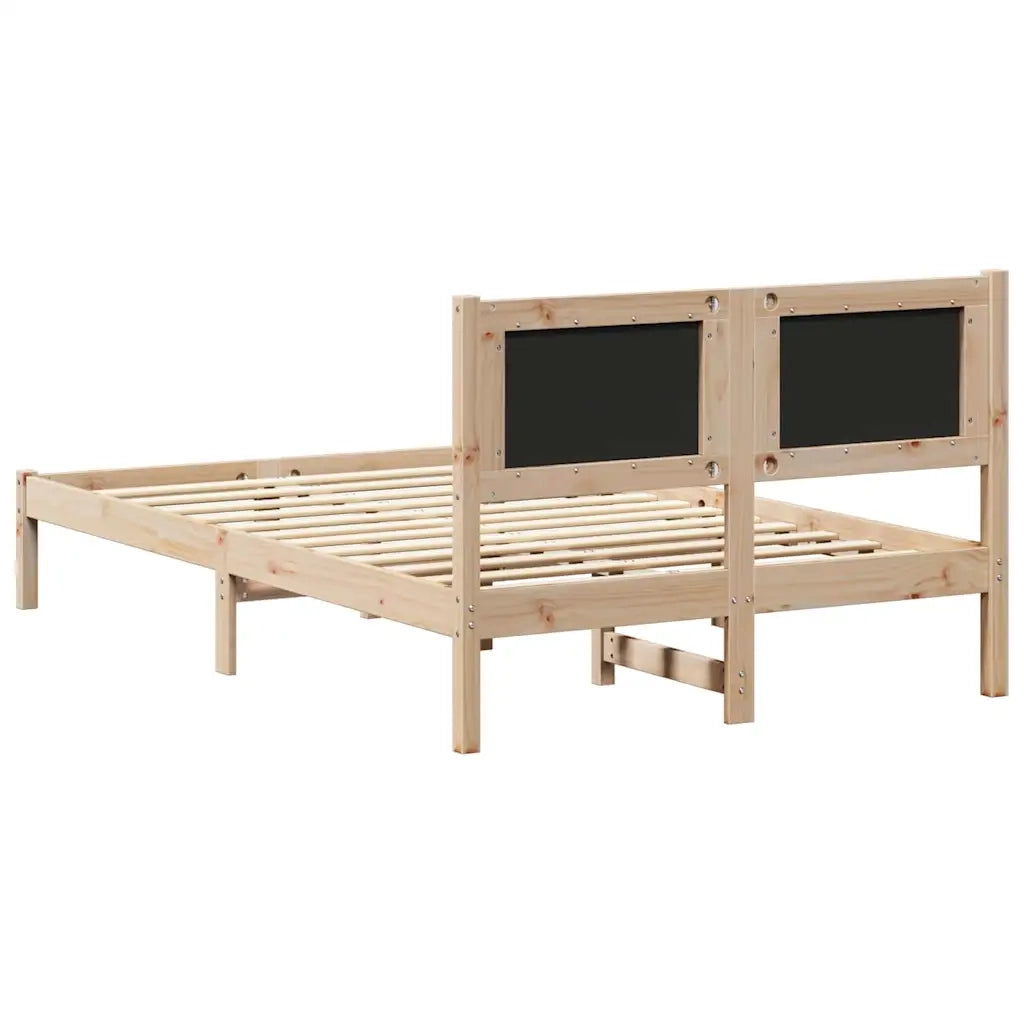 Letto con Testiera Rivestita Grigio scuro 120 x 200 cm 878260