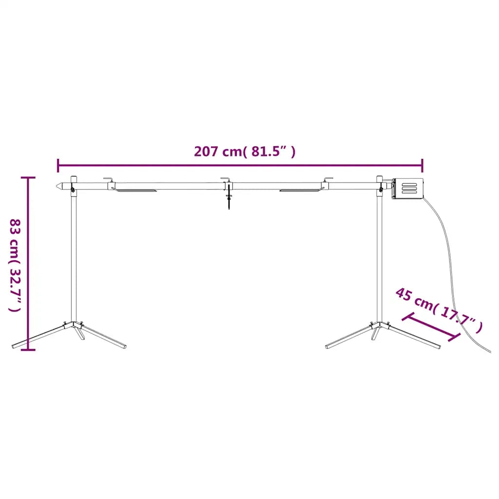 Set Griglia e Vassoio Barbecue Automatico in Acciaio Inox 3152096