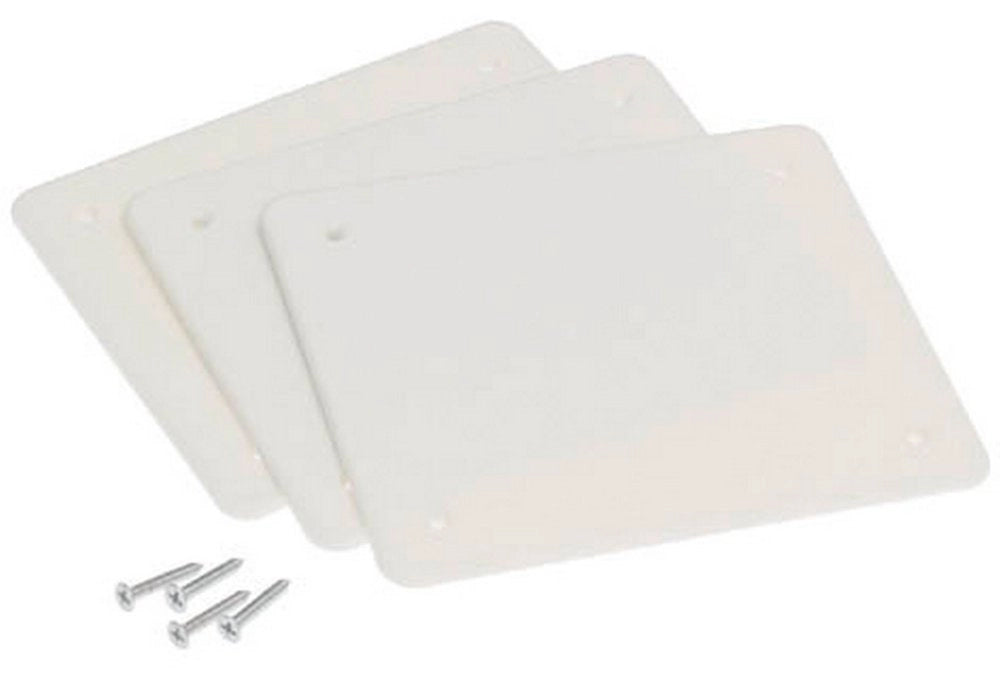10pz coperchio per cassetta ad incasso mm. 92x92 cod:ferx.11964