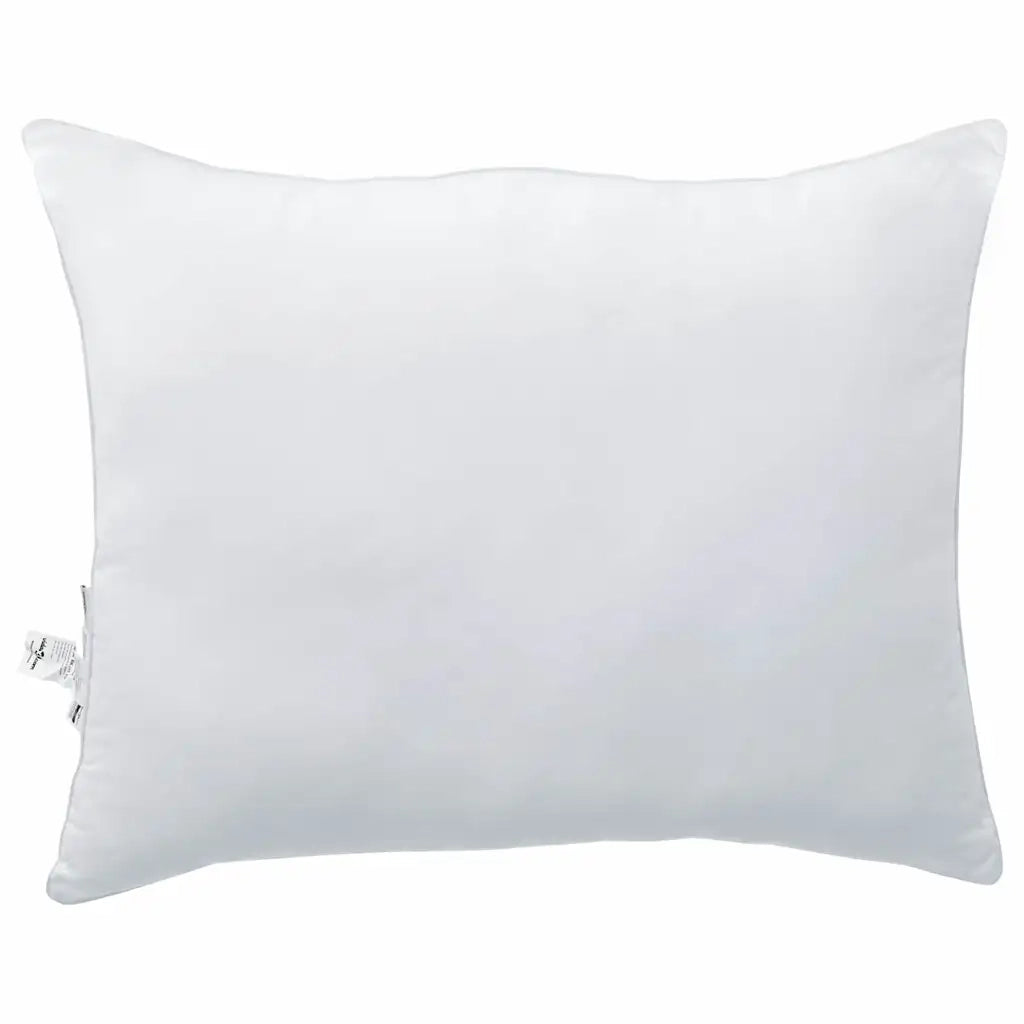 Cuscino 2 pcs Bianco 80 x 60 x 20 cm Cotone e Poliestere 42007810